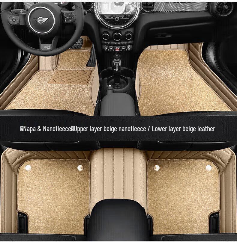 Full Coverage Black Floor Mats for GAC Trumpchi GS4/GS4 PLUS (2016-2021 Models)