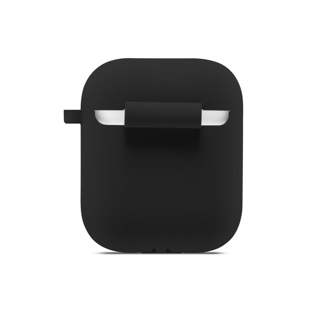 Wireless Bluetooth Earphones Case Silicone Protective Cover For Apple Air Pods 2 1 Soft Cover Headphone Accessories With Keychin