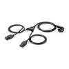 Power Cable - Equip - Eq-311403 - 1.8 M - Black - Angled Schuko Plug