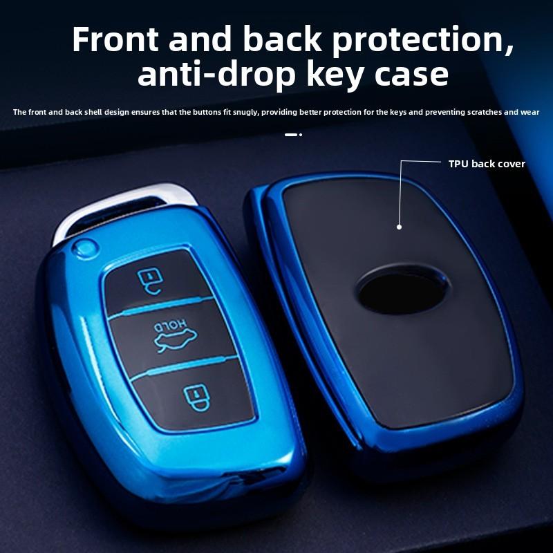 Modern Car Key Cover For Mistra Ix35 Ix25 Elantra Sonata Tucson Verna With Durable Tpu Material