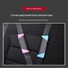 2Pcs PU Car Seat Belt Shoulder Covers Breathable Soft Protective Pads for Comfortable Daily Driving Travel
