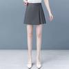 Women's High-Waisted A-Line Wide-Leg Suit Shorts - Summer Slimming Irregular Culottes