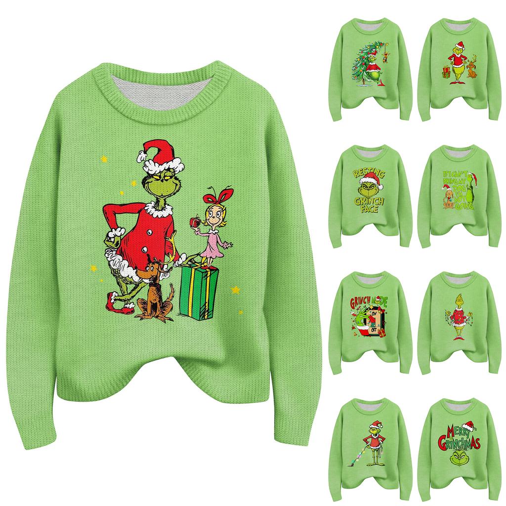Women's Fashion Casual Long Sleeve Neck Sweater Pullover Top