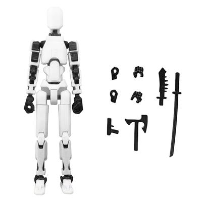 Multi-Jointed Movable Shapeshift Robot 2.0 3D Printed Mannequin Dummy 13 Action