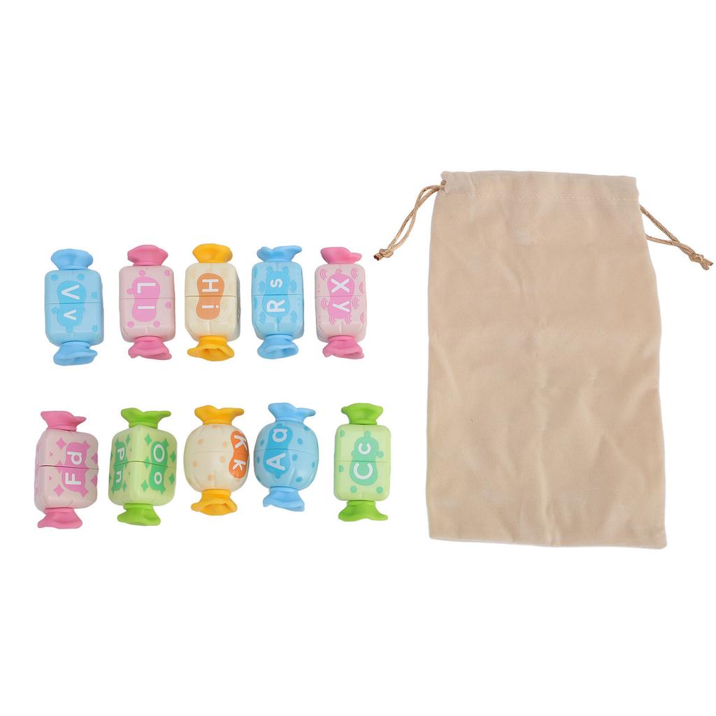 Candy Pattern Alphabet Matching Toy Preschool Letter Matching Game Early Learning Educational Toy