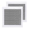 2 Stück/Set Wandreparaturpflaster Selbstklebend Feingitter Aluminium Verzinktes Stahlblech Heavy Duty Metall Gipskarton Reparaturpflaster Haushaltswaren
