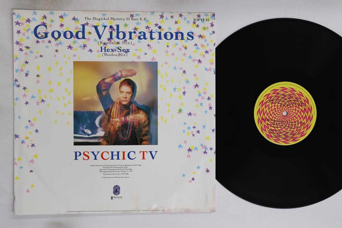 

12-дюймовая пластинка PSYCHIC TV - Magickal Mystery D Tour EP TOPYT23 TEMPLE 1986 UK Рок Б/У