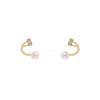 1pc New Pearl Earrings Silver Needle Hypoallergenic Earrings Exquisite Heart Shape Stud Earrings for Women Fashion Party Jewelry