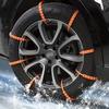 22pcs Car Tire Anti-Skid Chains, Snow Chains, Winter Anti-Skid Tire Straps, Car Outdoor Snow Anti-Skid Chains Emergency Pa
