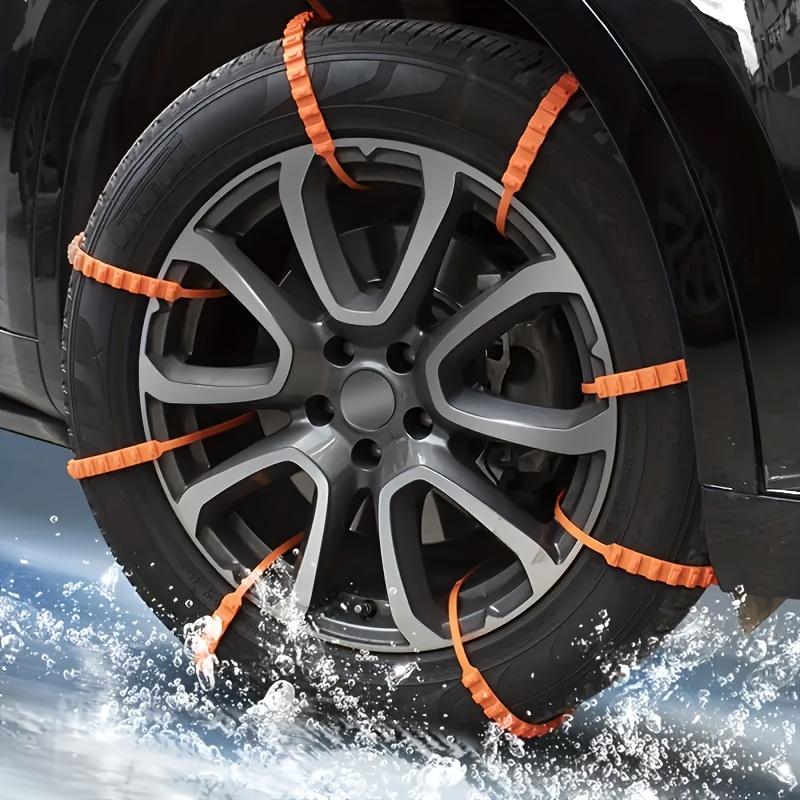 22pcs Car Tire Anti-Skid Chains, Snow Chains, Winter Anti-Skid Tire Straps, Car Outdoor Snow Anti-Skid Chains Emergency Pa
