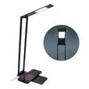LED-Schreibtischlampe Helligkeit einstellbar Aluminiumlegierung Tischlampe mit USB-Ladeanschluss
