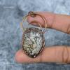 Fancy Natural Pyrite Druzy Copper Electroformed Wife Gift New Pendant Jewelry VP-26