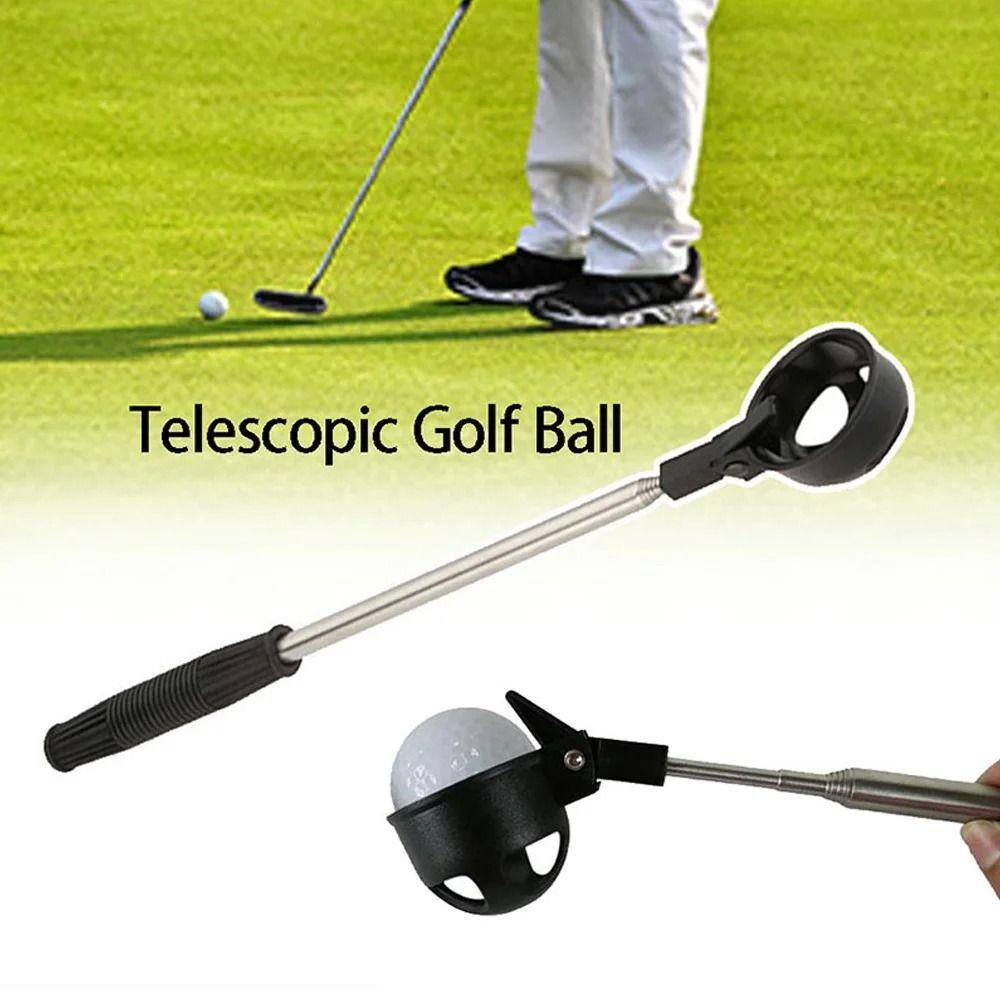 8 Sections Golf Ball Pick Up Tool Extendable Portable Golf Ball Picker Golf Gift