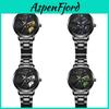 Alloy Rotating Mens Watch With Quartz Movement And Stylish Car Wheel Design For Casual Wear