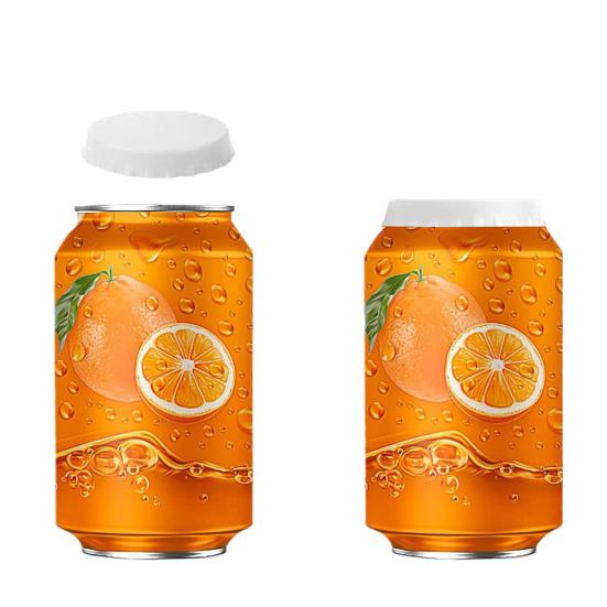 2Pcs Bottle Cover Reusable Silicone Can Lid Cover Leak-Proof Soda Beer Bottle Stoppers for Home Refrigerator