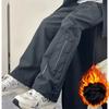 Boy Winter Padded Warm Pants Thicken Rushing Trousers Big Kids Outdoor Waterproof Pants