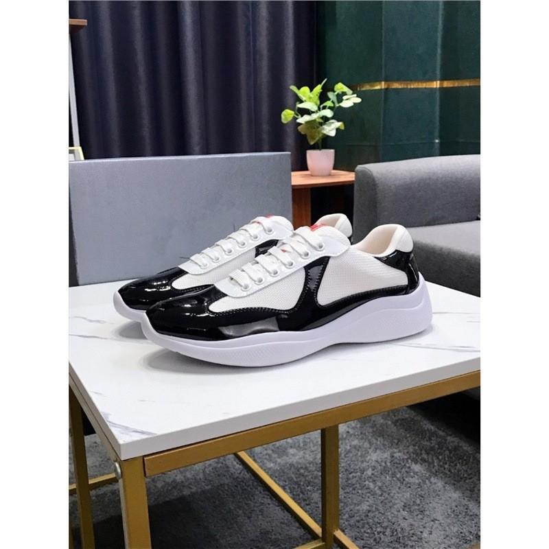 Men's Shoes Big Name Summer Mesh Breathable Sports Casual Running Shoes Patent Leather Versatile Thick Baseplate Shoes