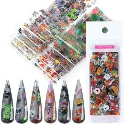 10pcs New Starry Sky Paper Christmas Snowman Christmas Tree Snowflake Halloween Pattern Transparent Starry Sky Transfer Paper A