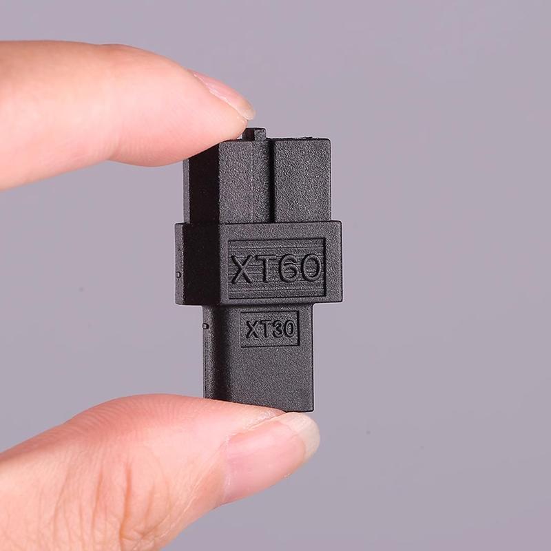 1/2 stk. HOTA XT60 Hunkøn til XT30 Hankøn Adapter til RC Fly Batteristik Reservedele