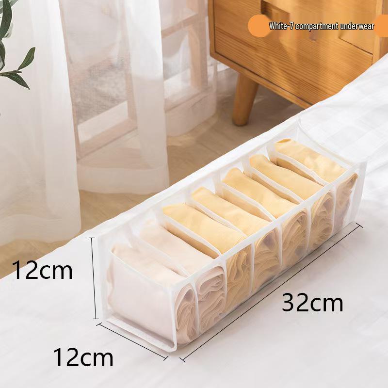 Mesh Underwear Organizer: Wardrobe Storage Box for Pants and Clothing
