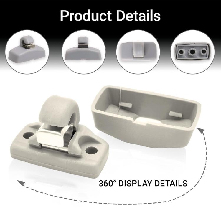 Quick Install Automotive Visors Hook Heavy Duty Designs Vehicle Visors Clip 3B0857561B Replacements for Automotives