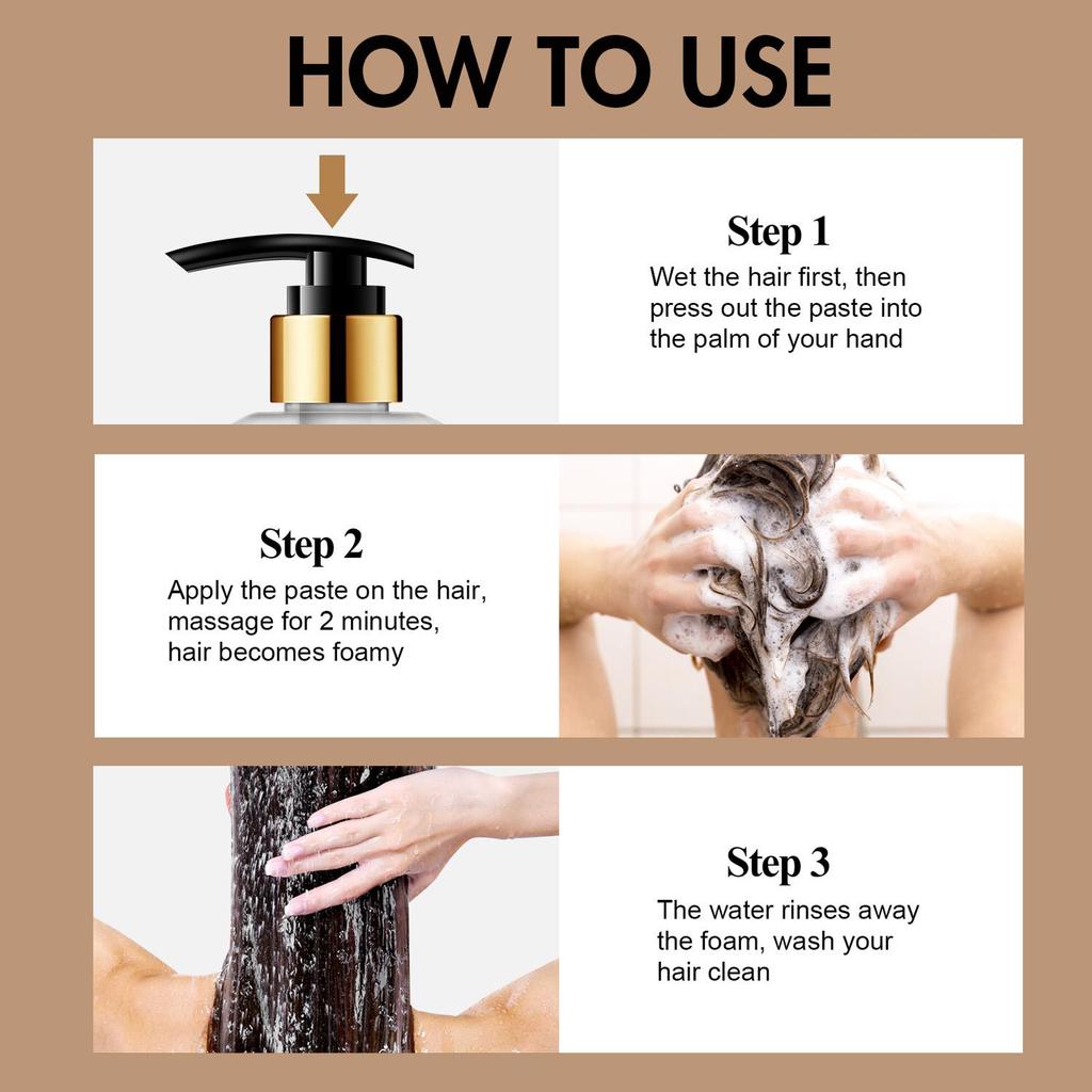 GINSENG STRENGTHEN SHAMPOO-Cleans and Nourishes hair-Suitable for All Hair Types, 250ml