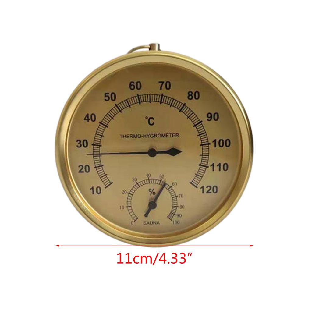 Mini-LCD-Thermometer, Hygrometer, digitales rundes Innenthermometer, Hygrometer, LCD-Display, Temperatur- und Feuchtigkeitsmessgerät