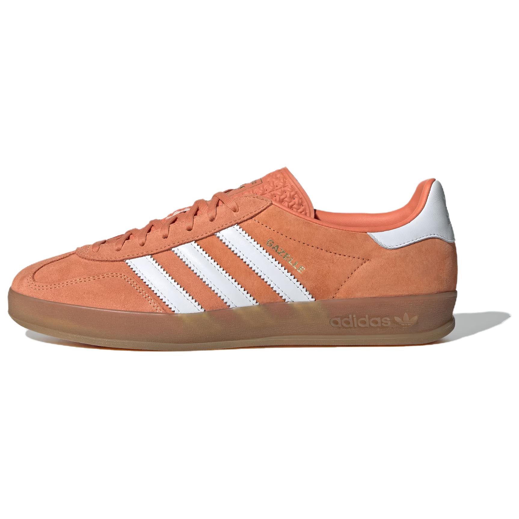 Adidas Originals Gazelle Indoor Wmns Hazy Copper Cloud White Gum JI2586 40.5 оранжевый