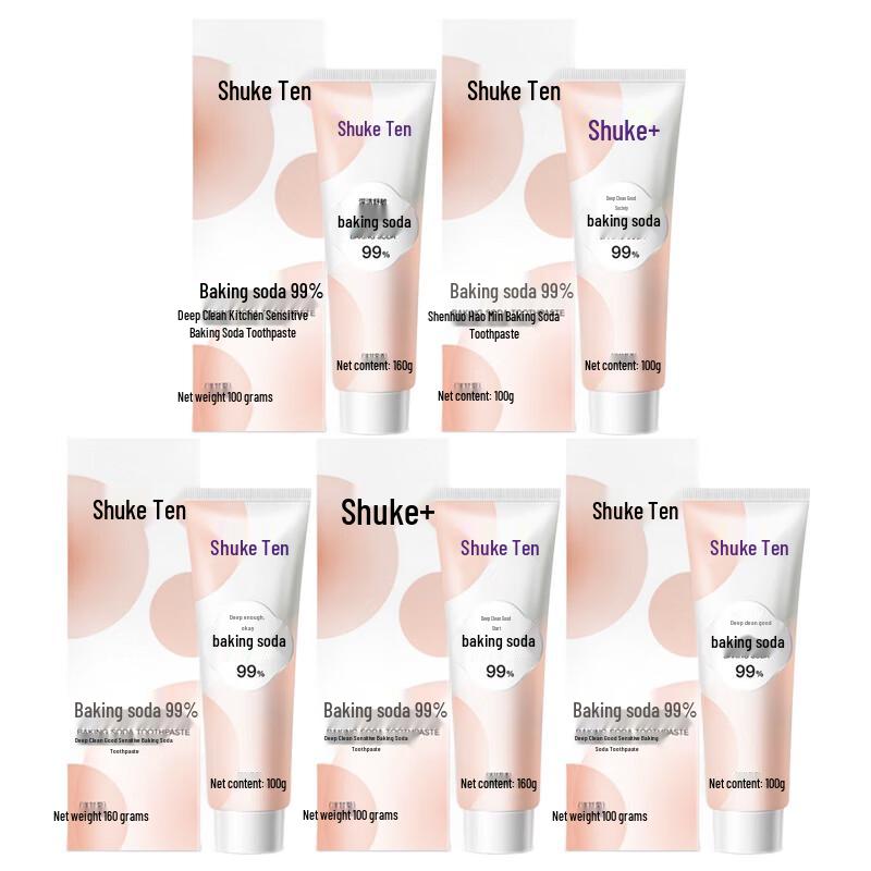 Shuke Baking Soda Toothpaste for Sensitive Repair