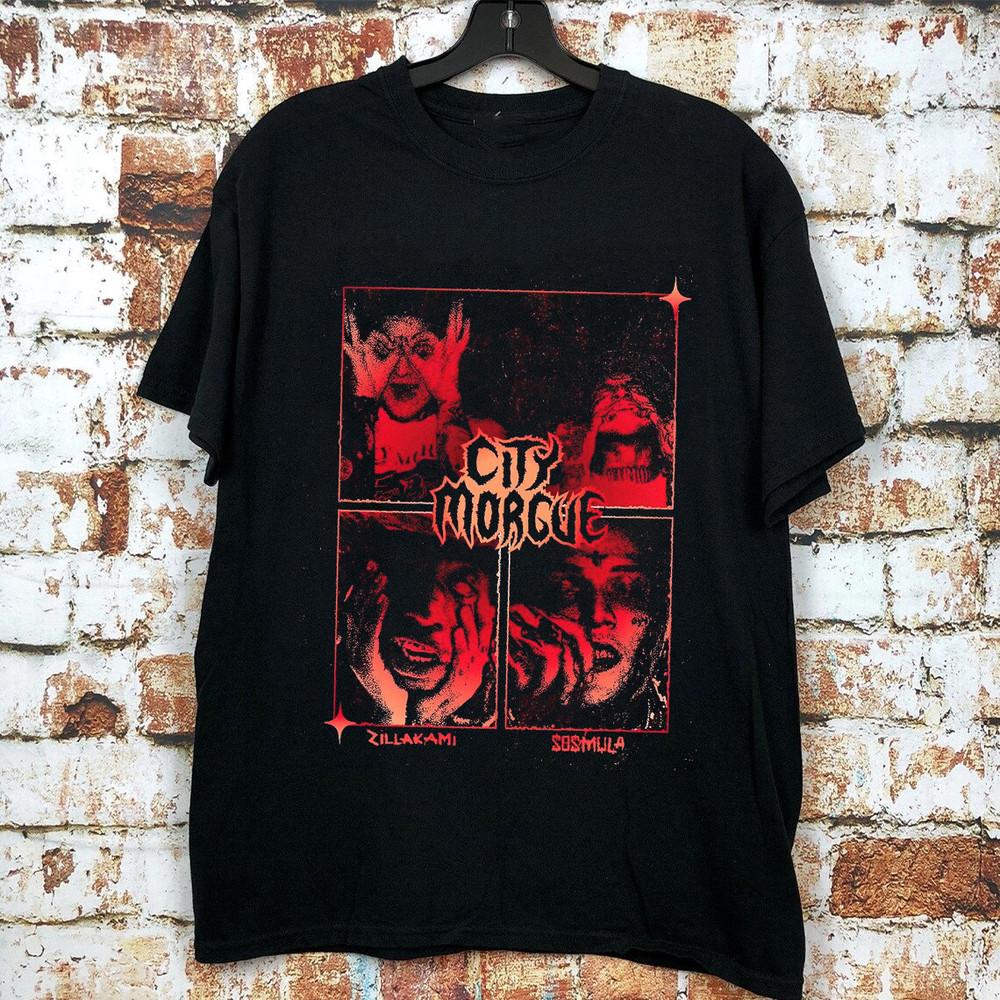 City Morgue Band Gift For Fan Short Sleeve T Shirt Full Size S5XL Unisex T-Shirt