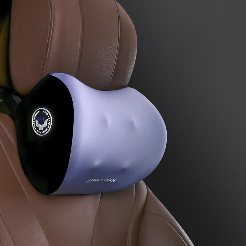 Automotive Memory Foam Neck Pillow Headrest Set
