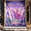 Unicorn (509) Theme Custom Tapestry Personalized Custom Name Text Wall Hanging Tapestry Home Decor Background Cloth