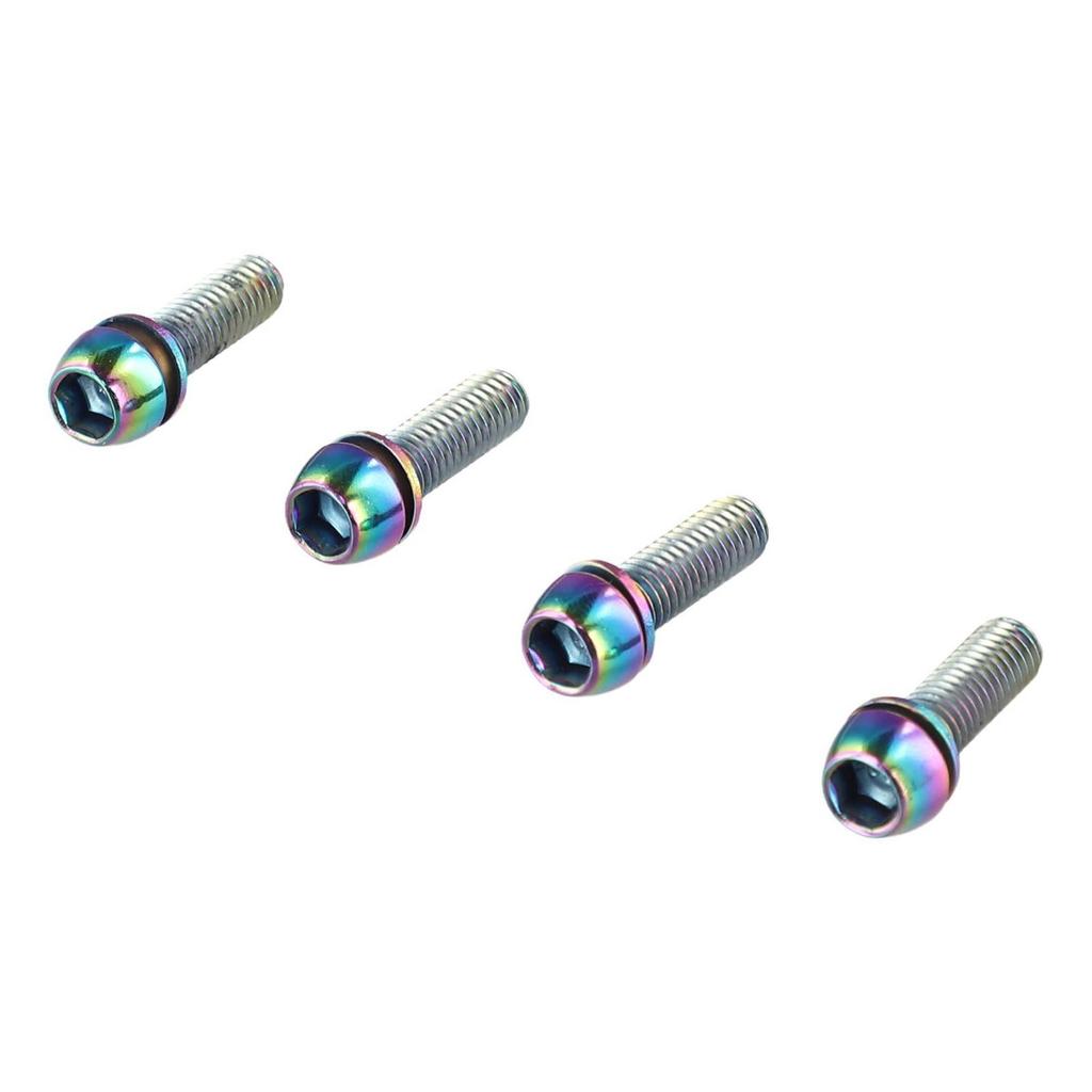 4pcs M5x20mm M6x20mm MTB Bike Bicycle Steering Handlebar Stem Screws Bolts/new