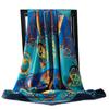 New Print 90X90CM Luxury Shawls Four Seasons Fashion Silk Scarves Popular Sunscreen Bandannas Europe And America Square Kerchief