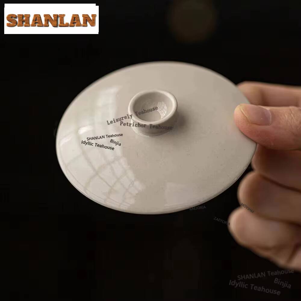 HOYIHM 150ml Retro Grass Wood Ash Gaiwan Antique Non Hot Hand Tea Bowl Tea Tureen Tea Maker Cover Bowl Cafes Accessories Gifts