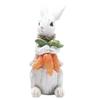 Easter Bunny Eggs Carrot Easter Ornaments Resin Ornaments Design Home Furnishing