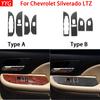 Carbon Fiber Stickers for Chevrolet Silverado LTZ 2007-2013 Car Interior Decor Accessories Decoration Anti-Collision Protective