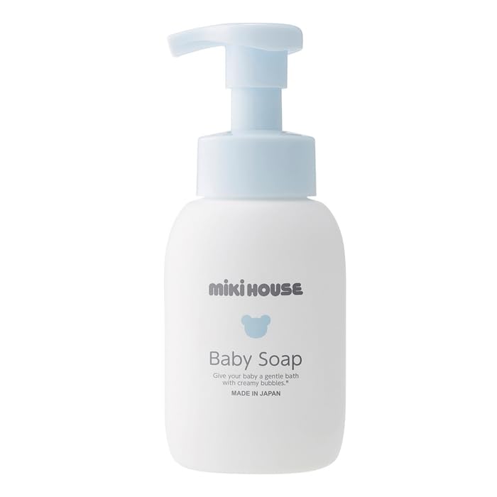 

Baby Soap for Boys and White [Miki House] Girls, Baby, Kids, Children s Clothing, 45-3018-261 - білий