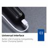 Cordless Men Electric Shaver Type-C Charging Face Hair Remover Tool Men's Beard Trimmer  Daily Use