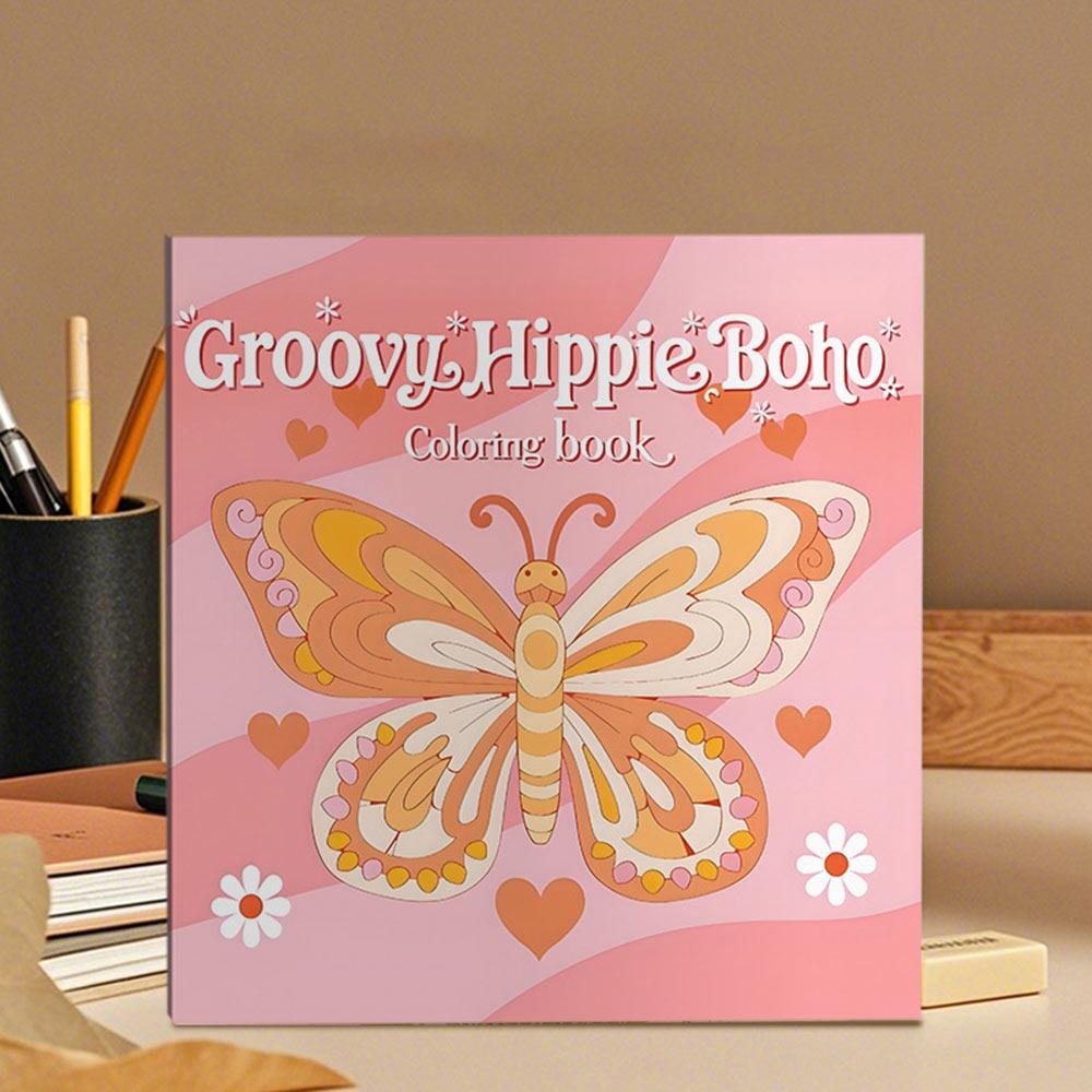 Stress Relief Graffiti Painting Book Educational Paperback Cute Doodles Book  for Adults And Teens