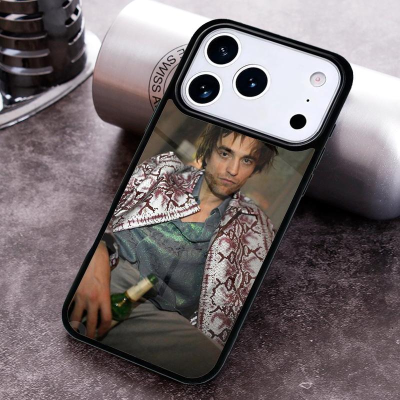 Robert Pattinson Standing Phone Case for iPhone 17 16 15 Pro Max Air 14 13 12 11 Plus Shockproof Capa Cover