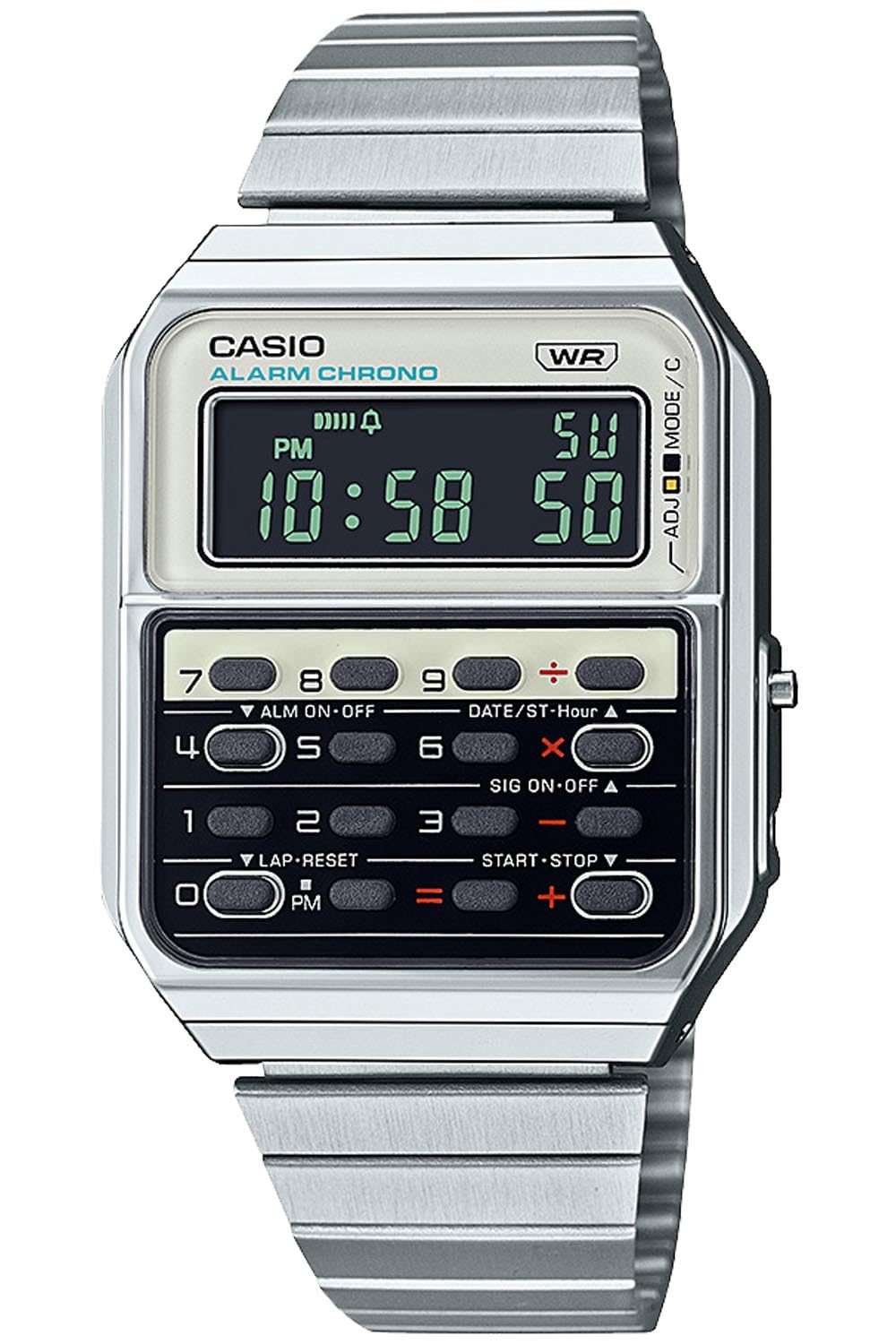 

Часы Casio Classic [Casio] Heritage Colors CA-500WE-7BJF Silver