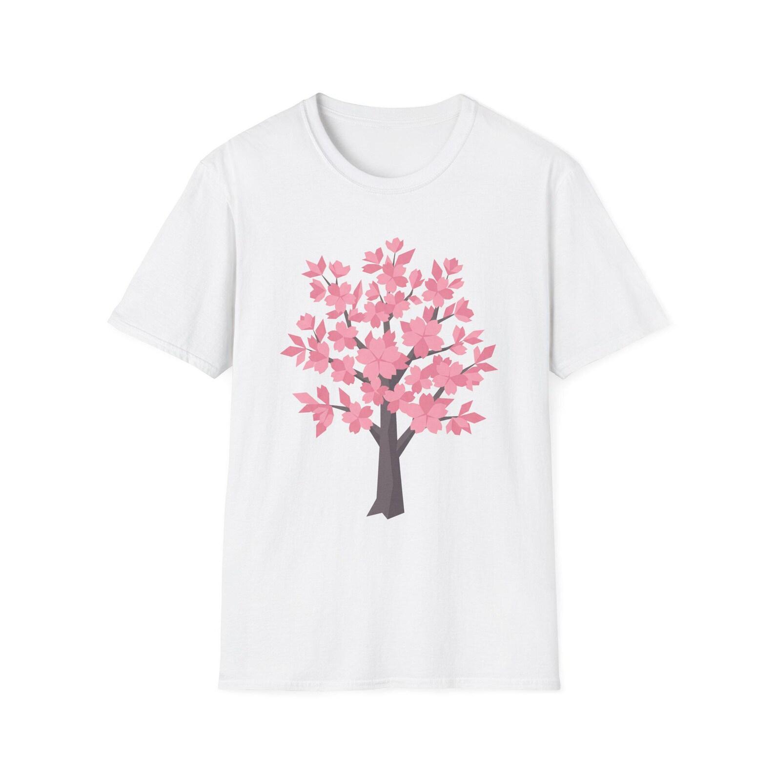 Cherry Blossom Tree T-Shirt | Sakura Spring Floral Tee | Japanese Nature Gift Unisex 4XL