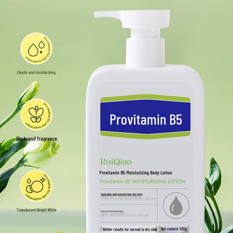 Pro-Vitamin B5 Refreshing Body & Hand Moisturizer with Horse Oil Essence - Non-Greasy Hydrating Lotion