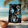 Kiss-Inspired Fashion Beach Towel: Ideal for Summer Adventures Soft, absorbent and quick drying suitable for swimming and bathing
