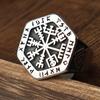 Einzigartiger Wikinger Bärenklauenring für Herren Vintage Edelstahl Odin Wikinger Keltischer Ring Punk Motorradfahrer Biker Schmuck Großhandel