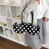 2025 Japanese Cute Polka Dot Irregular Handheld and Crossbody Beard Bag