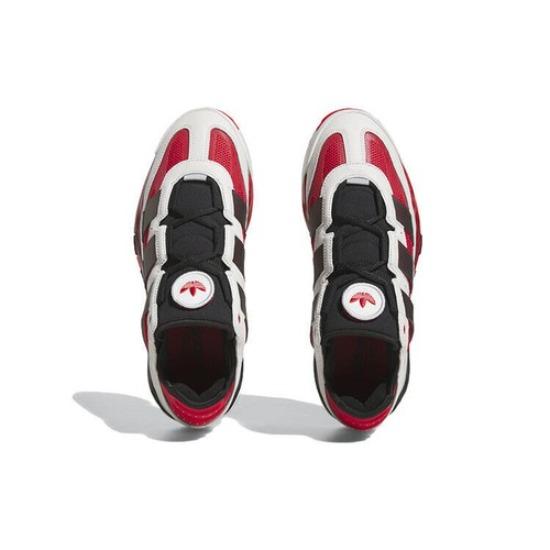 Adidas Niteball Low Crystal White Scarlet - H06508