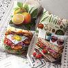 Kitchen & Food Theme Throw Pillow Covers, Watercolor Orange Spice Sandwich Wine Print Cushion Cases Rustic Food Lover Home Decor