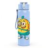 1PC Minion Cute Cartoon 750ml Color Plastic Sports Water Bottle Leakproof Flip Straw Lid Suitable for Sports Office Home Use
